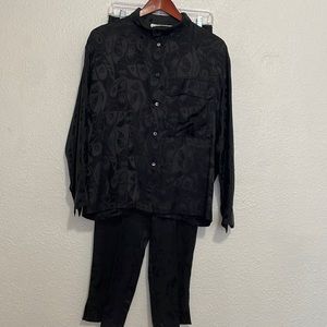 Cassant silk PJs size 10